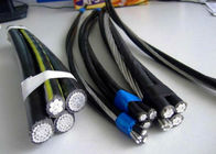 XLPE isolierte leiter-Aerial Bundle-Kabel des ABC-Kabel-obenliegenden zweiadrigen Kabels Aluminium
