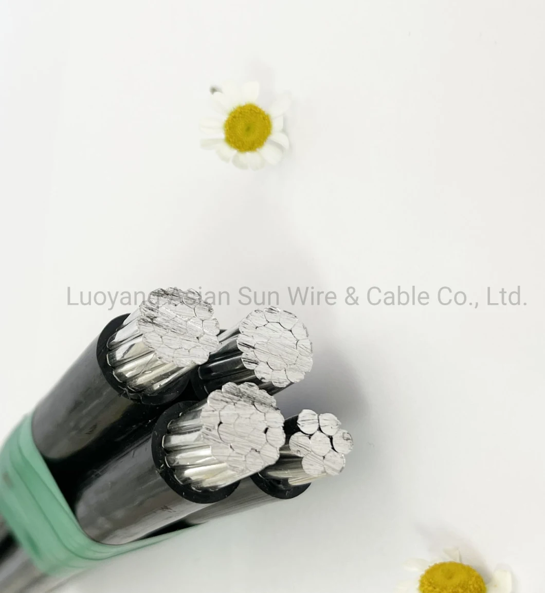 ABC-Kabel-Antenne rollte Kabel mit XLPE-/PVCisolierung zusammen