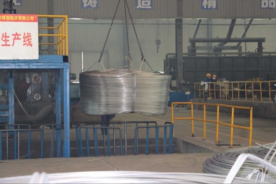 99,5% Aluminiumdraht Rod For Cable der Reinheits-9.5mm