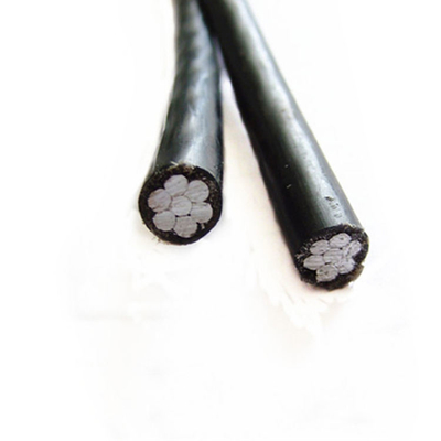 Luftisolierung des Triplex Duplex-Quadruplex Niederspannungs-zusammengerollte Kabel-XLPE