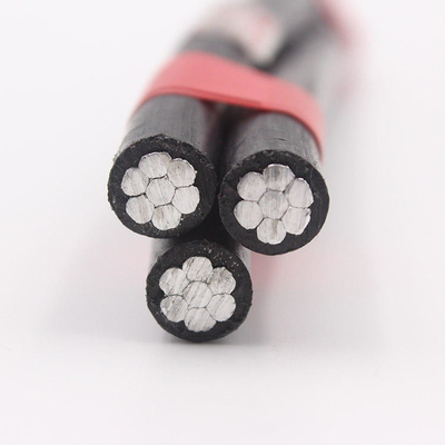 Triplex-Höhen-isoliertes Kabel Niederspannungs-Höhenleitungen