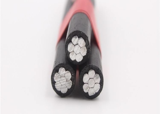 Obenliegende ABC Acsr Aw XLPE gepanzerte isolierte das Kabel-Stahlband