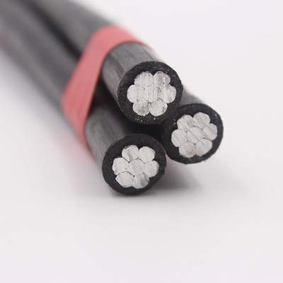 6 AWG Aluminium-Triplex-Überkopf-Service-Abfallkabel ASTM B-230 B-231