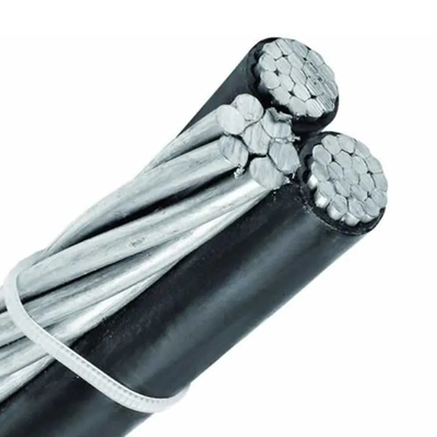 0.6/1kV Duplex Triplex Aluminium Leiter ABC-Kabel XLPE LDPE PVC Isolierung Oberkopf Aluminium Vormontage Drähte