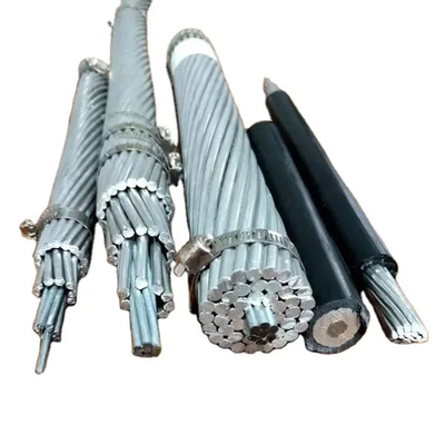 Aluminiumlegierte Leiterstahlverstärkt AACSR Oberleitungskabel und Aluminiumlegierteil
