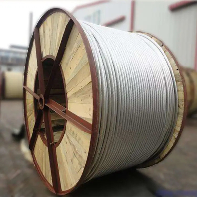 Aluminiumlegierte Leiterstahlverstärkt AACSR Oberleitungskabel und Aluminiumlegierteil