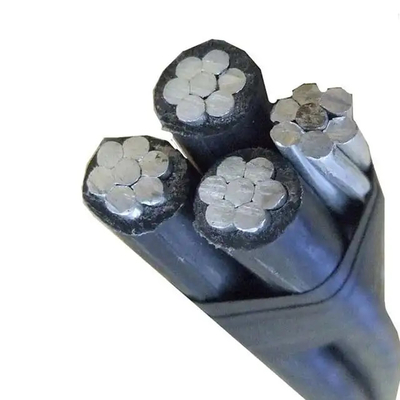 1KV Niederspannungs-Aerial-ABC-Kabel PVC/PE/XLPE Isoliertes Oberleitungskabel