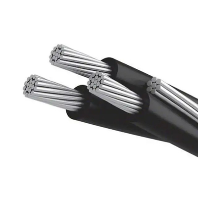 0.6/1kv Leistung Aluminium Leiter Oberkopf Aerial gebündeltes Kabel XLPE Isoliertes Duplex/Triplex/Quadruplex
