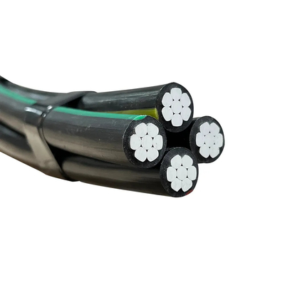 Oberkopfverdrehte Aluminium-Aerial-ABC-Kabel-Aerial-Bundle-Elektrikabel