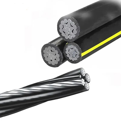 1KV PVC / XLPE / PE Isoliertes Oberleitungskabel zur elektrischen Übertragung