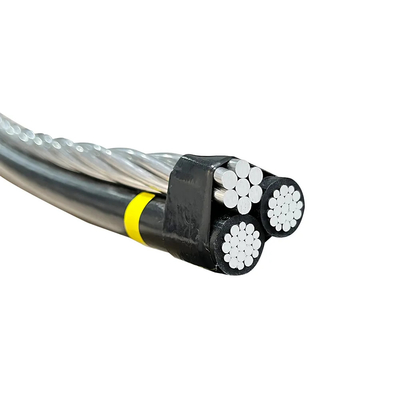 Niedrigspannung 0,6/1kv XLPE/PVC Isolierter Luftbundle Spezifikation Mehrkerndraht Oberleitungskabel ABC