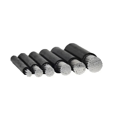 Oberflächliche Aluminiumleitung XLPE Isolierte elektrische Kabel Quadruplex Duplex Triplex Drop elektrische Drahtkabel