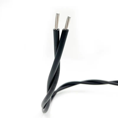 Flexible 2*16 4*25mm2 Dreh-Aerial-Bundled-Kabel ABC Aluminium-Overhead-Rundkabel PVC XLPE isoliertes Kabel
