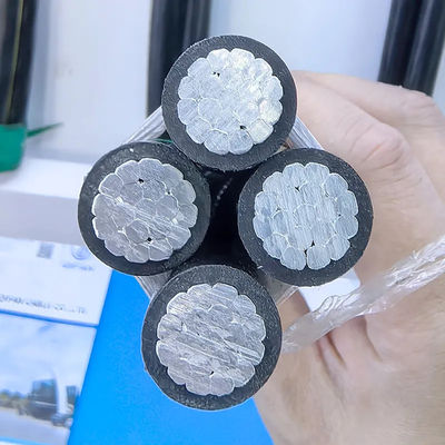 ABC AL/PVC 0,6/1KV Einzelkern 95mm 120mm 150mm 185mm 240mm 300mm 400mm Xlpe isoliertes Stromkabel