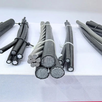 ABC AL/PVC 0,6/1KV Einzelkern 95mm 120mm 150mm 185mm 240mm 300mm 400mm Xlpe isoliertes Stromkabel
