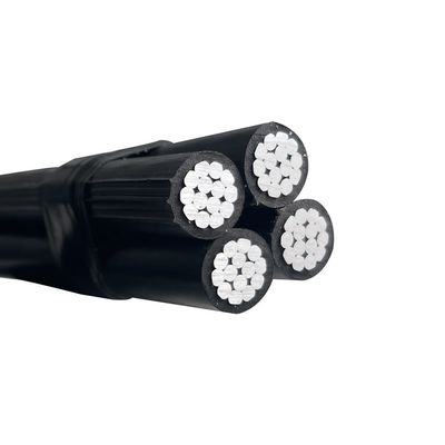 Freileitung Niederspannung Aluminiumleiter XLPE PE LDPE PVC isoliert ABC Kabel Duplex Triplex Quadruplex Kabel