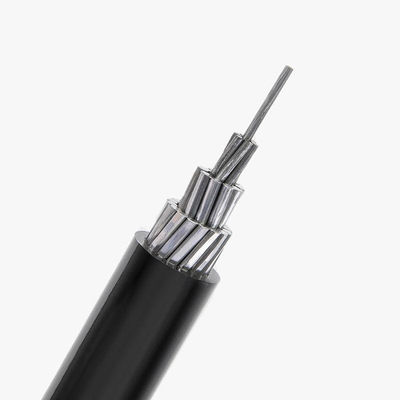 PVC-Mantel-Elektrokabel 1KV Freileitung XLPE-isoliert Aluminium-Einzelader für Niederspannungs-Stromversorgung JKLGYJ Freileitungskabel