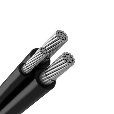 Aluminiumleiter LV Power Abc-Kabel XLPE PE LDPE PVC Isoliertes Oberleitungs-Duplex-Triplex-Quadruplex-Service-Dropkabel