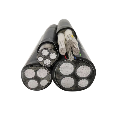 Aluminiumlegierung isoliertes Oberleitungskabel mit PVC-Hochleistungskabel für die Stromübertragung
