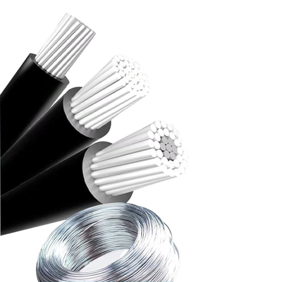 Aluminiumlegierung isoliertes Oberleitungskabel mit PVC-Hochleistungskabel für die Stromübertragung