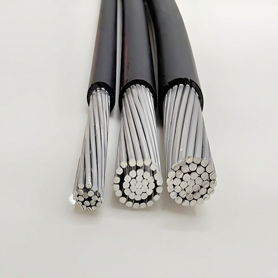 JKLYJ Aluminiumleiter XLPE Isolierter Polyvinyl Jackett 1 KV Wetterbeständiges Oberleitungskabel für die Renovierung des ländlichen Stromnetzes