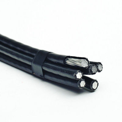 Triplex GebrauchsNiederspannungs-Untertagekabel der verteilungs-600V
