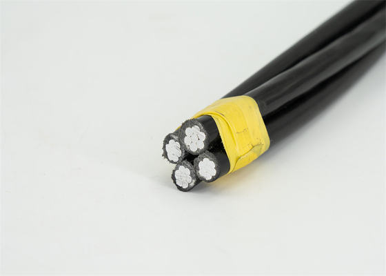 XLPE isolierte ABC-Kabel-Antenne zusammenrollte Kabel 0.6/1 KV BS 7870-5