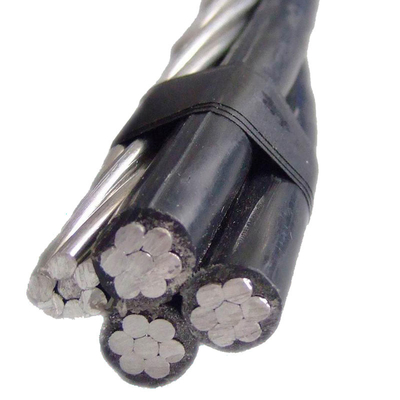 XLPE isolierte ABC-Kabel-obenliegendes Duplex-Triplex verdrehten Aluminiumleiter