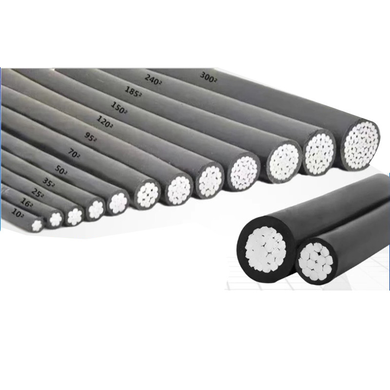 OEM Abc Aluminium Leiterkabel Elektrodraht Stromkabel 4 Kern 35mm 50mm 70mm 95mm 120mm 185mm 240mm ACSR Korrosionsbeständig