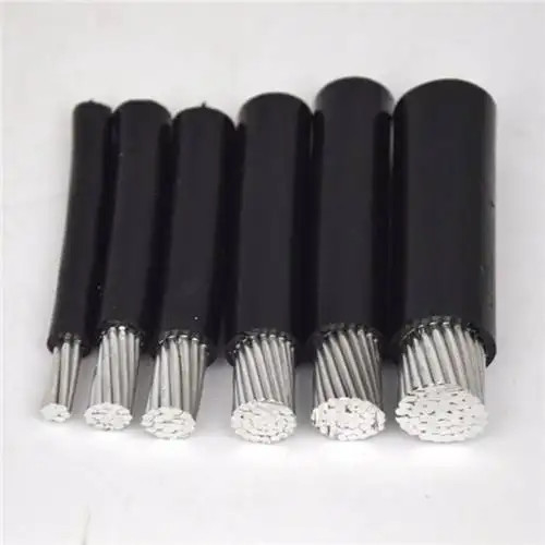 ABC-Kabel Luftbundenelektrische selbsttragende Aluminium-XLPE-PVC-PE-isolierte Oberleitungsleitung