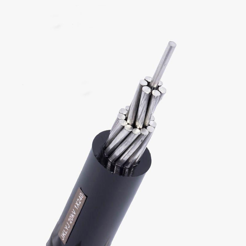 PVC-Mantel-Elektrokabel 1KV Freileitung XLPE-isoliert Aluminium-Einzelader für Niederspannungs-Stromversorgung JKLGYJ Freileitungskabel