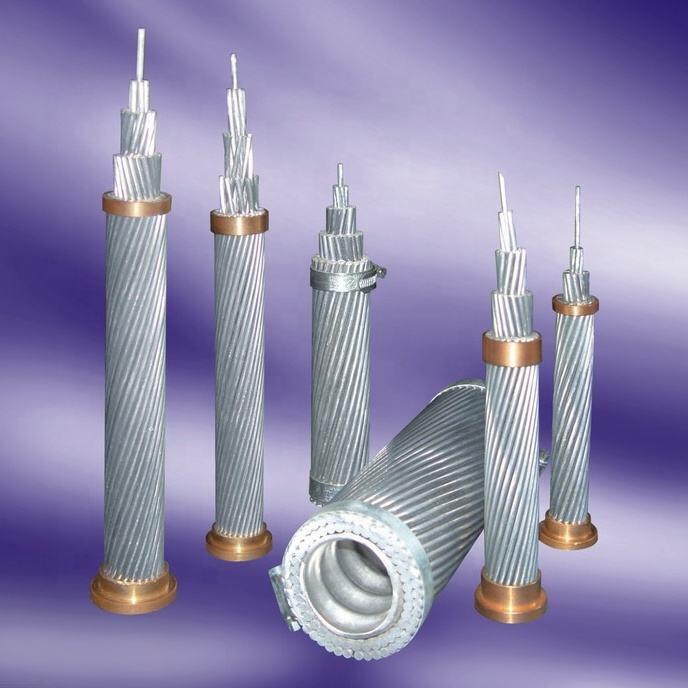 AACSR-Leiter (Aluminiumlegierung Leiter Stahlverstärkt) Legierung Oberkopf nackter Leiter kundenspezifischer Leiter für zerklüftete Bergregionen