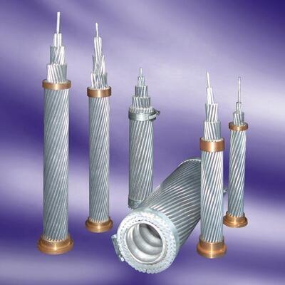 AACSR-Leiter (Aluminiumlegierung Leiter Stahlverstärkt) Legierung Oberkopf nackter Leiter kundenspezifischer Leiter für zerklüftete Bergregionen