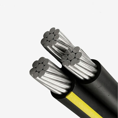 4X50mm2 4X95mm2 Aluminium-Leiterkabel XLPE/PVC/PE Isoliertes ABC-Kabel AAC AAAC 0,6/1kv